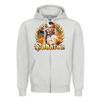 Dove Grey sabaton 2 Zipper Hoodie - artisFamous