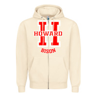 Sandshell howard 1867 university Zipper Hoodie - artisFamous