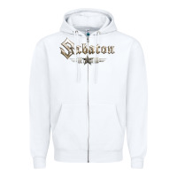 White sabaton 5 Zipper Hoodie - artisFamous