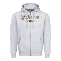 Heather Grey sabaton 5 Zipper Hoodie - artisFamous