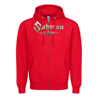 Red sabaton 5 Zipper Hoodie - artisFamous
