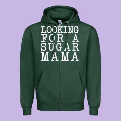 Looking For A Sugar Mama Zipper Hoodie Designed By Artisfamous