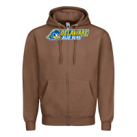 Chestnut delaware fightin' blue hens Zipper Hoodie - artisFamous