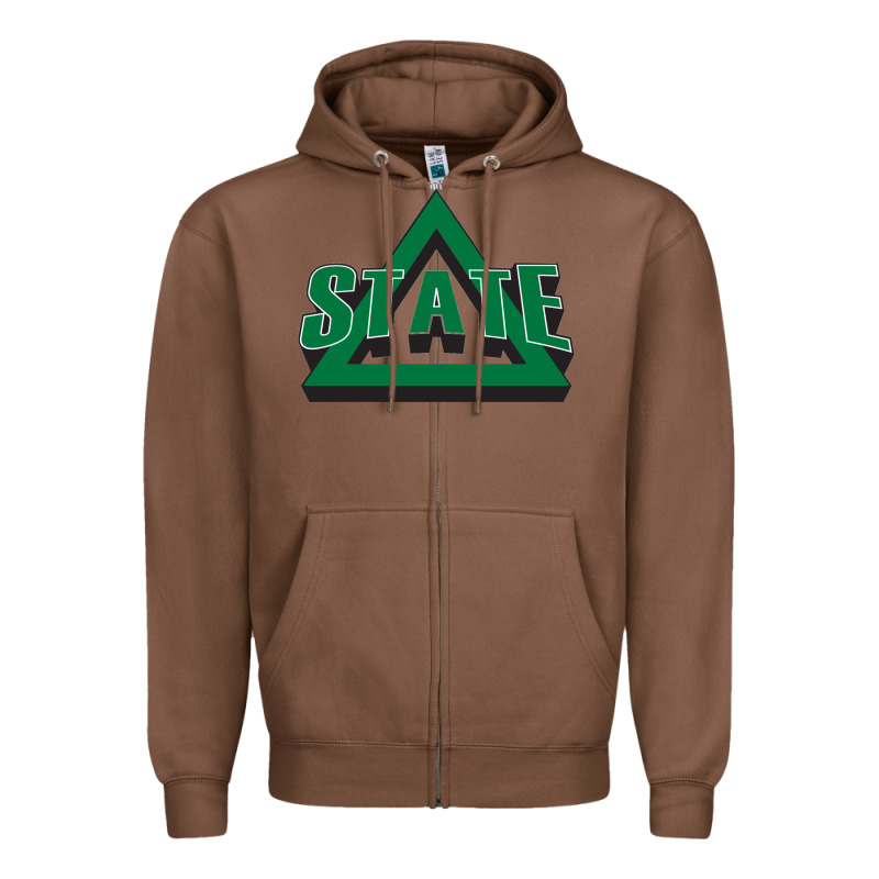 Delta State Athletics Zipper Hoodie by artisFamous | Teevron