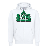 White delta state athletics Zipper Hoodie - artisFamous