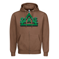 Delta State Athletics Zipper Hoodie | Teevron