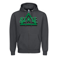 Smoke delta state athletics Zipper Hoodie - artisFamous
