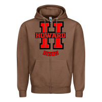 Chestnut howard 1867 university Zipper Hoodie - artisFamous
