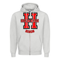 Dove Grey howard 1867 university Zipper Hoodie - artisFamous