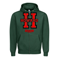 Sports Green howard 1867 university Zipper Hoodie - artisFamous