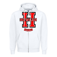 White howard 1867 university Zipper Hoodie - artisFamous