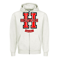 Oatmeal Heather howard 1867 university Zipper Hoodie - artisFamous