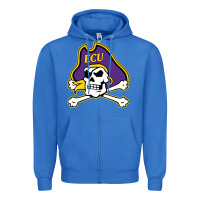 True Royal east carolina pirates Zipper Hoodie - artisFamous