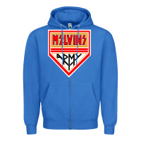 True Royal melvins army Zipper Hoodie - artisFamous
