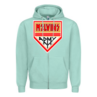 Seafoam melvins army Zipper Hoodie - artisFamous