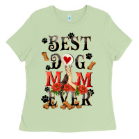 Best Dog Mom Ever Mother's Day Ladies Tee | Teevron