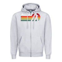 Heather Grey algorand algo crypto Zipper Hoodie - artisFamous