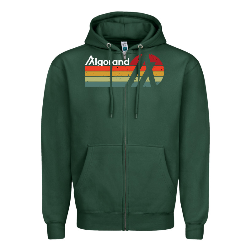 Algorand Algo Crypto Zipper Hoodie by artisFamous | Teevron