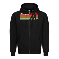 Black algorand algo crypto Zipper Hoodie - artisFamous