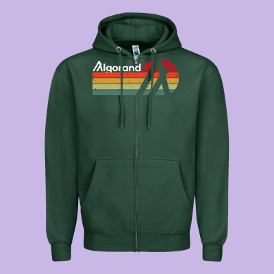 Algorand Algo Crypto Zipper Hoodie Designed By Artisfamous