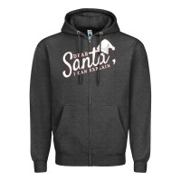 Charcoal Heather Dear Santa I Can Explain Zipper Hoodie - artisFamous