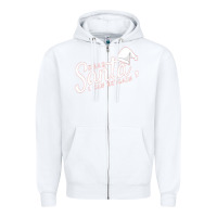 White Dear Santa I Can Explain Zipper Hoodie - artisFamous