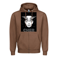 Chestnut CHER Zipper Hoodie - artisFamous
