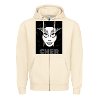 Sandshell CHER Zipper Hoodie - artisFamous
