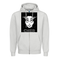 Dove Grey CHER Zipper Hoodie - artisFamous