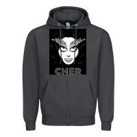 Smoke CHER Zipper Hoodie - artisFamous