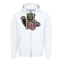 White kutztown golden bears Zipper Hoodie - artisFamous
