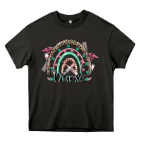 Asphalt nurse rainbow Heavy Core Tee - CowGirlArtShop