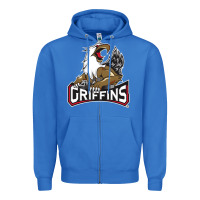 True Royal griffins Zipper Hoodie - artisFamous