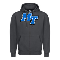 Smoke middle tennessee mt logomark Zipper Hoodie - artisFamous