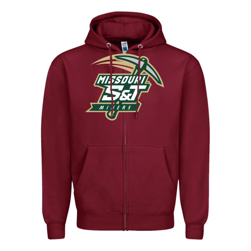 Missouri S&t Miners Zipper Hoodie by artisFamous | Teevron