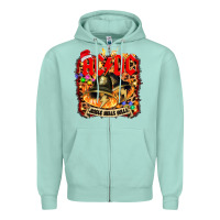Seafoam acd christmas Zipper Hoodie - artisFamous
