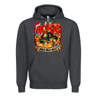 Smoke acd christmas Zipper Hoodie - artisFamous