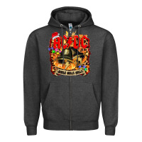 Charcoal Heather acd christmas Zipper Hoodie - artisFamous