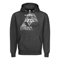 Charcoal Heather head down Zipper Hoodie - artisFamous