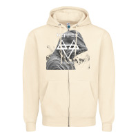 Sandshell head down Zipper Hoodie - artisFamous