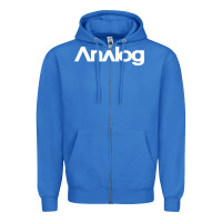 True Royal analog Zipper Hoodie - artisFamous