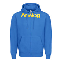 True Royal analog Zipper Hoodie - artisFamous