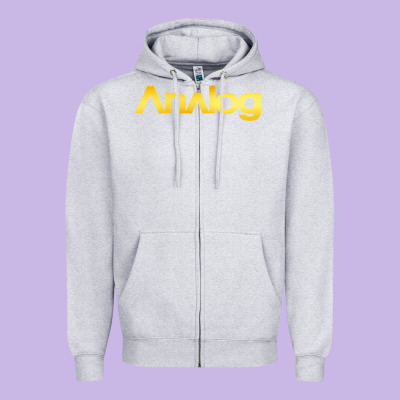 Analog Zipper Hoodie Designed By Artisfamous