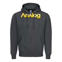 Smoke analog Zipper Hoodie - artisFamous