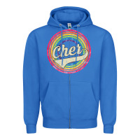 True Royal cher Zipper Hoodie - artisFamous