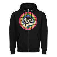 Black cher Zipper Hoodie - artisFamous