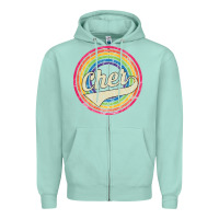 Seafoam cher Zipper Hoodie - artisFamous