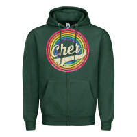Sports Green cher Zipper Hoodie - artisFamous