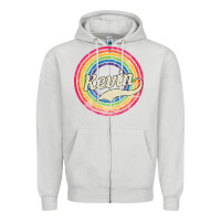 Dove Grey kevin Zipper Hoodie - artisFamous