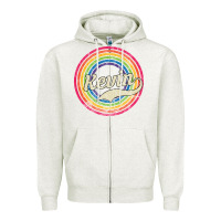 Oatmeal Heather kevin Zipper Hoodie - artisFamous